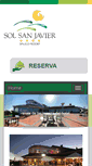 Mobile Screenshot of hotelsolsanjavier.com.ar